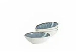 M&auml;ser Sch&uuml;sselset Frozen, Blau, Keramik, 4-teilig, rund, 5.5 cm, Essen & Trinken,