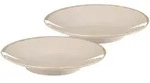 Ritzenhoff Breker Servierplatten, Creme, Keramik, Rund, 31x5x31 cm, Tischkultur &