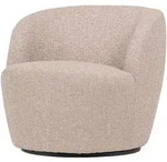 Livetastic Sessel Serra, Natur, Kunststoff, 70x68x77 cm, Sitzfl&auml;che 360&deg; drehbar,