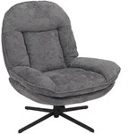 MCW Relaxsessel, Grau, Textil, 80x96x90 cm, Wohnzimmer, Sessel, Polstersessel
