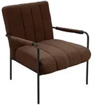 Svita Loungesessel, Braun, Textil, 1-Sitzer, 70x80x75 cm, Wohnzimmer, Sessel,
