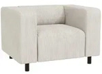S-Style Sessel, Beige, Textil, 1-Sitzer, F&uuml;llung: Schaumstoff, 95x65x80 cm, Blauer