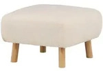 Livetastic Hocker, Wei&szlig;, Holz, Kautschukholz,Kautschukholz, massiv, F&uuml;llung: