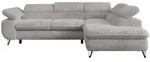 MKS Ecksofa, Hellgrau, Metall, 3-Sitzer, L-Form,L-Form, 273x208 cm, Oeko-Tex&reg;,