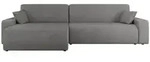 Mirjan24 Ecksofa, Grau, Kunststoff, 5-Sitzer, L-Form, 274x145 cm, Wohnzimmer,...