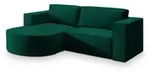 Masseno Ecksofa, Gr&uuml;n, Holz, 4-Sitzer, L-Form,L-Form, 263x174 cm, Wohnzimmer,...