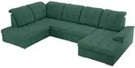 MKS Wohnlandschaft, Gr&uuml;n, Metall, 6-Sitzer, U-Form, 204x89x323 cm, Oeko-Tex&reg;,