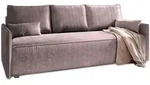 Masseno Bettsofa, Lila, Textil, 206x83x87 cm, Wohnzimmer, Sofas & Couches,
