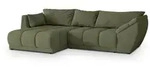 Masseno Ecksofa, Gr&uuml;n, Holz, 4-Sitzer, L-Form,L-Form, 287x182 cm, Wohnzimmer,...