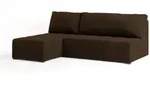 Masseno Ecksofa, Braun, Holz, 3-Sitzer, L-Form,L-Form, 200x141 cm, Wohnzimmer,...