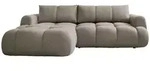 Mirjan24 Ecksofa, Hellbraun, Kunststoff, 5-Sitzer, L-Form,L-Form, 270x173 cm,