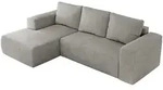MKS Ecksofa, Hellgrau, Kunststoff, 3-Sitzer, L-Form,L-Form, 266x164 cm,...