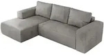 MKS Ecksofa, Hellgrau, Kunststoff, 3-Sitzer, L-Form,L-Form, 266x164 cm,...