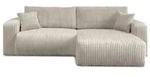 Lookway Ecksofa, Creme, Textil, 247x143 cm, Wohnzimmer, Sofas & Couches,
