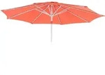 MCW Ersatz-Bezug, Orange, Textil, 300x300 cm, Sonnen- & Sichtschutz, Sonnenschirme