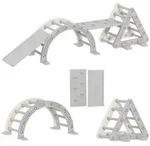 Aiyaplay Kletterger&uuml;st, Grau, Kunststoff, 70x56x104 cm, Spielzeug, Kinderspielzeug,