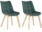 CLP Stuhl, Gr&uuml;n, Holz, 46x82x61 cm, Esszimmer, St&uuml;hle, Esszimmerst&uuml;hle,