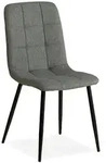 Homestyle4u Stuhl, Grau, Textil, 43x88x50 cm, Esszimmer, St&uuml;hle,...