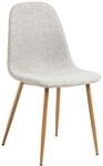 Stuhl Celia, Hellgrau, Textil, konisch, 44x86x54 cm, Esszimmer, St&uuml;hle,
