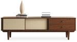Idimex Lowboard, Kastanien, Holz, Kiefer, Vintage, 175x52x41 cm, FSC Mix,...