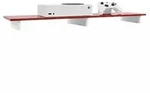 Vladon Tvaufsatz, Bordeaux, Holzwerkstoff, 138.5x9.5x34.5 cm, Wohnzimmer, TV...