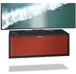 Vladon Lowboard, Bordeaux, Holzwerkstoff, 80x29x37 cm, Wohnzimmer, Wohnw&auml;nde,