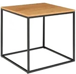 Beistelltisch Vita, Natur, Holzwerkstoff, eckig, 45x45x45 cm, Wohnzimmer,