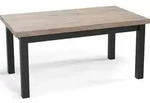 WFL Group Esstisch, Sonoma Eiche, Holz, 12-Sitzer, Rechteckig,Rechteckig, 250x78x90