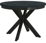 Beautysofa Esstisch, Schwarz, Metall, Rund,Rund, 100x77x100 cm, Esszimmer,...