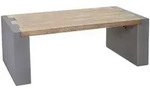 MCW Couchtisch, Braun, Holz, 121x45x60 cm, Wohnzimmer, Wohnzimmertische,...