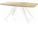 WFL Group Esstisch, Eiche, Metall, 10-Sitzer, Rechteckig,Rechteckig, 220x76x90...