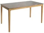 MCW Esstisch, Grau, Holz, 135x76x80 cm, Esszimmer, Tische, Esstische