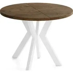 WFL Group Esstisch, Alteiche, Holz, 14-Sitzer, Rund,Rund, 300x77x100 cm,...