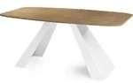 WFL Group Esstisch, Alteiche, Metall, 14-Sitzer, Oval,Oval, 218x76x90 cm,...