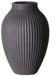 Ritzenhoff Breker Vase, Grau, Keramik, 23 cm, Dekoration, Vasen, Keramikvasen