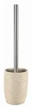 Kleine Wolke Wc-B&uuml;rstengarnitur Sand, Sand, Kunststoff, 9.5x36.5x1 cm, Global