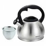 Kinghoff Wasserkessel, Silber, Metall, 20 cm, K&uuml;chenger&auml;te, Wasserkocher