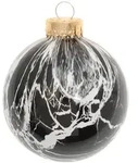 Krebs Glas Lauscha Christbaumkugel, Schwarz, Glas, 8x8x8 cm, Dekoration,