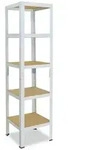 shelfplaza Schwerlastregal, Creme, Metall, Quadratisch, 30x180x30 cm, Freizeit,