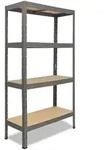 shelfplaza Schwerlastregal, Grau, Metall, Rechteckig, 50x180x60 cm, Freizeit,