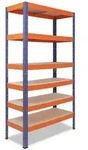 shelfplaza Schwerlastregal, Mehrfarbig, Metall, Rechteckig, 90x200x50 cm,...