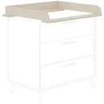 Paidi Wickelaufsatz Eefje, Beige, Holzwerkstoff, 94.8x12.5x79.9 cm, Blauer...