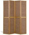 Homestyle4u Paravent, Braun, Holz, 160x200x2 cm, Wohnzimmer, Raumteiler &...