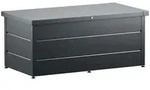 H&ouml;rmann Kissenbox, Anthrazit, Metall, 166x72.5x87.5 cm, Deckel aufklappbar,