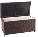Proregal Kissenbox, Braun, Kunststoff, 170 L, 100x51x50 cm, Aufbewahrung &