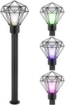 Globo Lighting Rgb, Schwarz, Metall, F, 25.5x100x22.5 cm, Lampen & Leuchten,