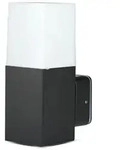 Led, Anthrazit, Metall, G, 8x25x12.1 cm, Lampen & Leuchten, Au&szlig;enbeleuchtung,