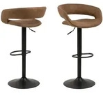 ebuy24 Barhocker, Braun, Holzwerkstoff, 1-Sitzer, 55x101x49 cm, Esszimmer, Barm&ouml;bel,