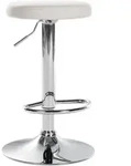 CLP Barhocker, Wei&szlig;, Metall, 38.5x60x38.5 cm, Esszimmer, Barm&ouml;bel, Barhocker