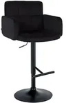 CLP Barhocker, Schwarz, Metall, 60x93x56 cm, Esszimmer, Barm&ouml;bel, Barhocker